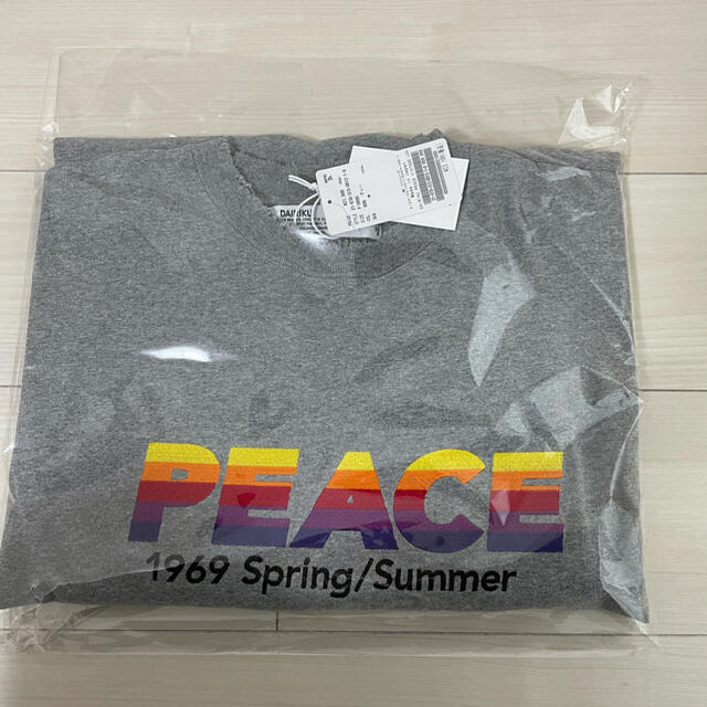 スウェットdairiku 21ss PEACE ロンT カラー:コンクリートダイリク