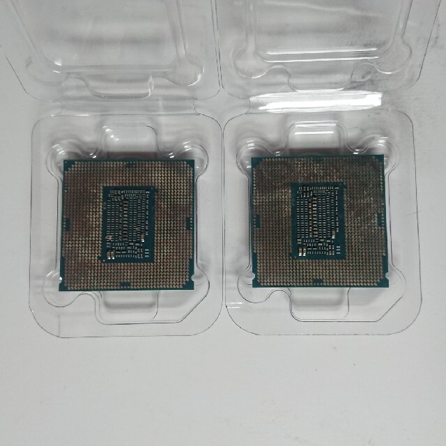 intel Core i7 9700k 傷・汚れ・変色等有品2個セット① - PCパーツ
