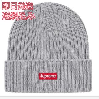 シュプリーム(Supreme)のsupreme overdyed beanie グレー　ビーニー(その他)