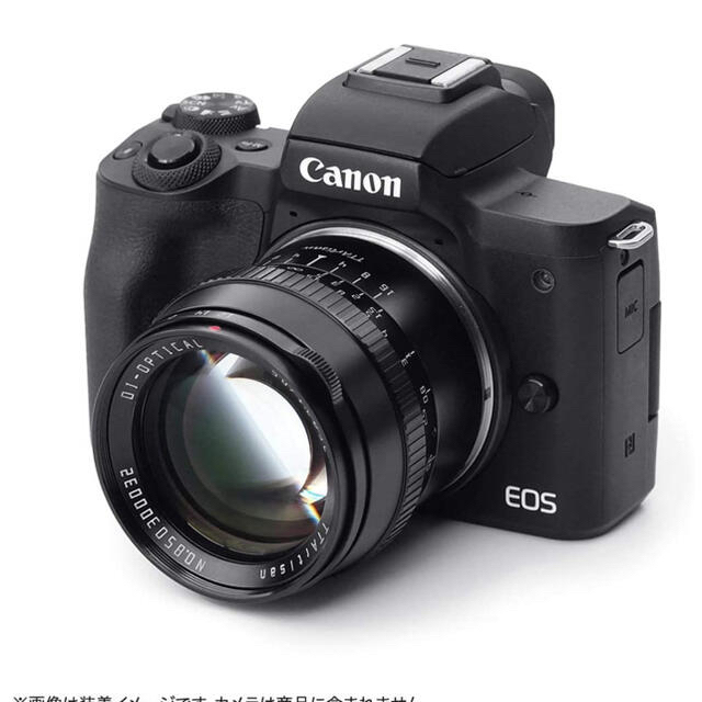 50mm f/1.2 単焦点レンズ！Canon EOSM対応！サードパーティー 交換無料 