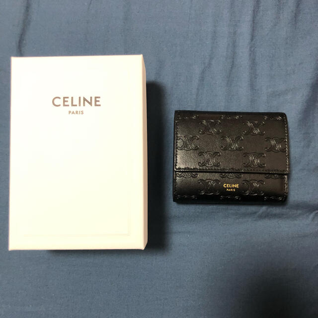 雑誌で紹介された celine - セリーヌ スモール トリフォールド