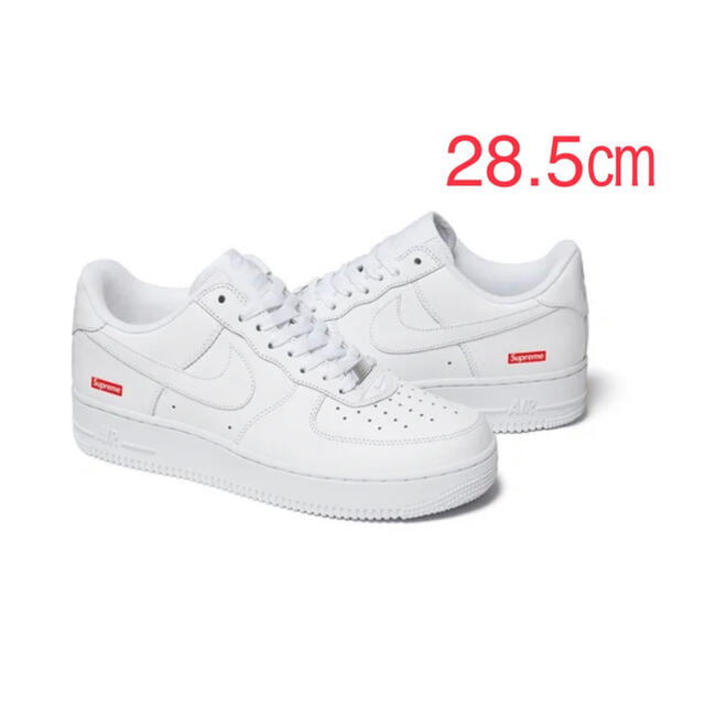 Supreme - NIKE エアフォース1 supreme 白 28.5の通販 by Muu's shop ...