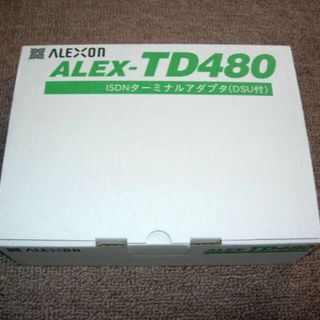 新品 ALEXON TD480 Windows10対応 DSU付 ISDN TA