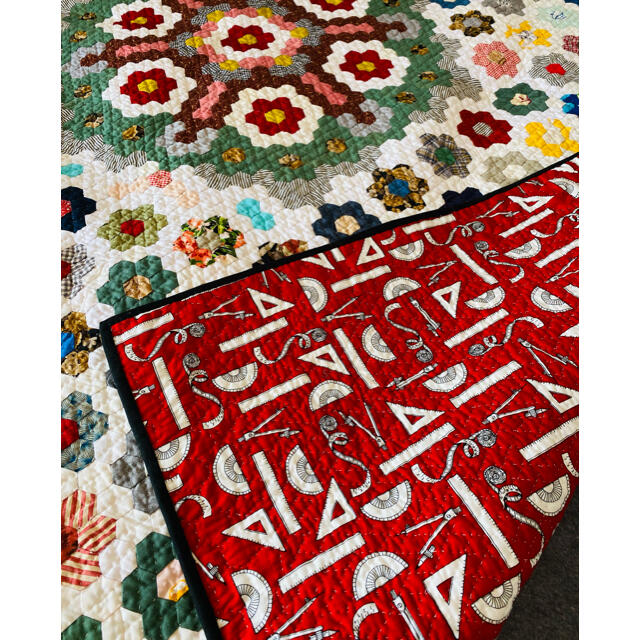 パッチワーク ハンドメイド 花柄 大判 | www.jarussi.com.br