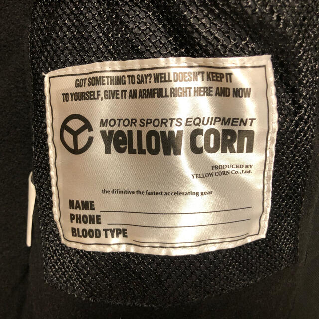 YeLLOW CORN(イエローコーン)のYELLOW CORN SUPER BIKE JACKET TG/BK 3L メンズのジャケット/アウター(ライダースジャケット)の商品写真