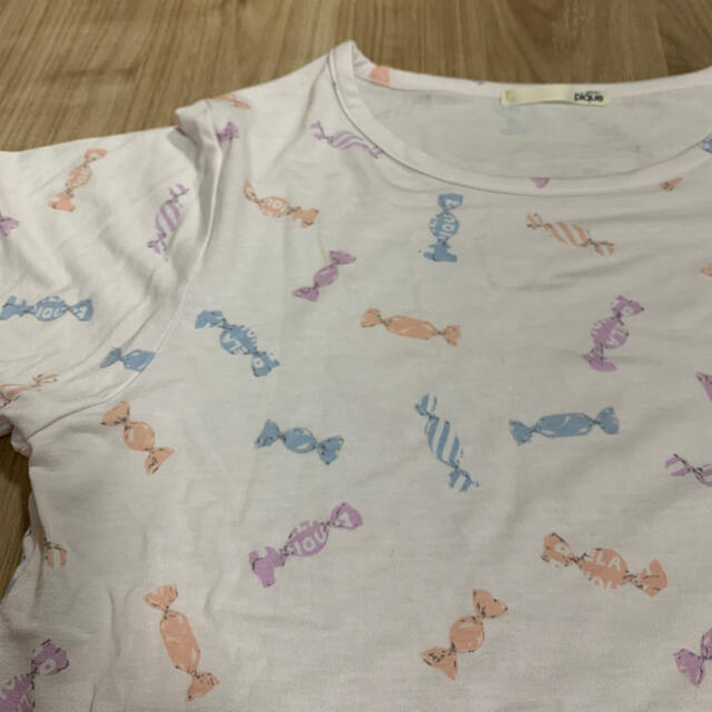 gelato pique(ジェラートピケ)のmeru様 ジェラートピケ　Tシャツ　パジャマ　半袖 レディースのルームウェア/パジャマ(パジャマ)の商品写真