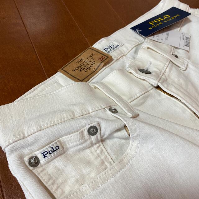 POLO RALPH LAUREN(ポロラルフローレン)のぱんなさん専用新品タグ付きホワイトジーンズ レディースのパンツ(デニム/ジーンズ)の商品写真