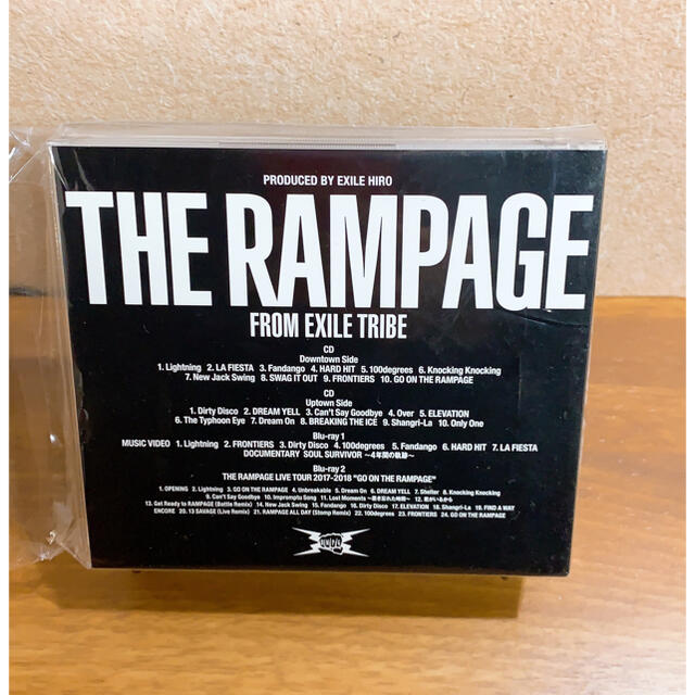 THE RAMPAGE(ザランページ)のTHE RAMPAGE（Blu-ray Disc2枚付） エンタメ/ホビーのCD(ポップス/ロック(邦楽))の商品写真