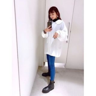 ジーナシス(JEANASIS)のJEANASISハイストレッチシルキーデニムスキニー(デニム/ジーンズ)