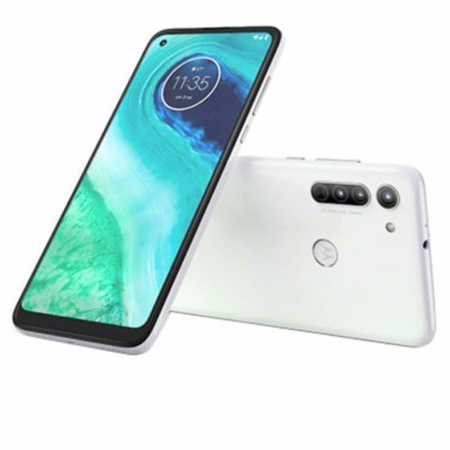 【新品未開封】moto g8 ホログラムホワイト PAJG0001JP