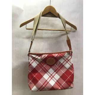 ヴィヴィアンウエストウッド(Vivienne Westwood)のVivienne Westwood ショルダーＢＡＧ　赤チェック(ショルダーバッグ)