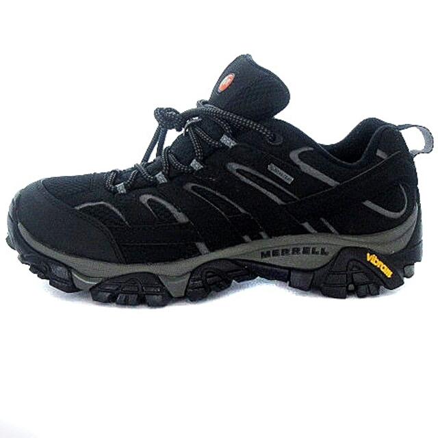 MERRELL(メレル)のメレル モアブ 2 ゴアテックス トレッキング シューズ ビブラム 黒 26.0 メンズの靴/シューズ(スニーカー)の商品写真