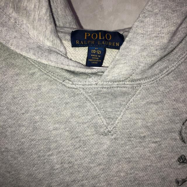 POLO RALPH LAUREN(ポロラルフローレン)のポロベア✴︎パーカーMサイズ　160 キッズ/ベビー/マタニティのキッズ服男の子用(90cm~)(Tシャツ/カットソー)の商品写真