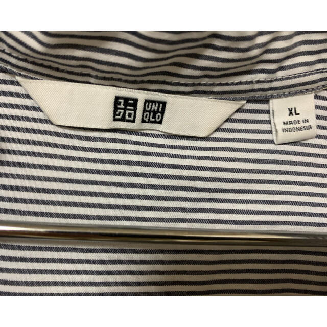 UNIQLO(ユニクロ)のユニクロ　ストライプチュニックシャツ レディースのトップス(シャツ/ブラウス(長袖/七分))の商品写真