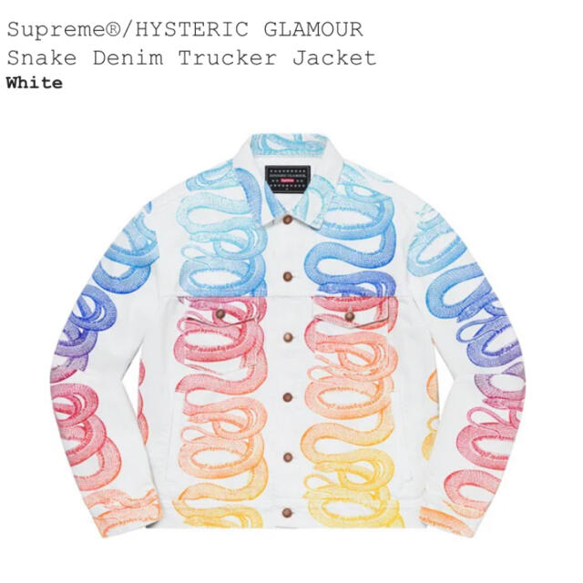 新作】Supreme HYSTERIC GLAMOUR Denim Jkt - Gジャン/デニムジャケット