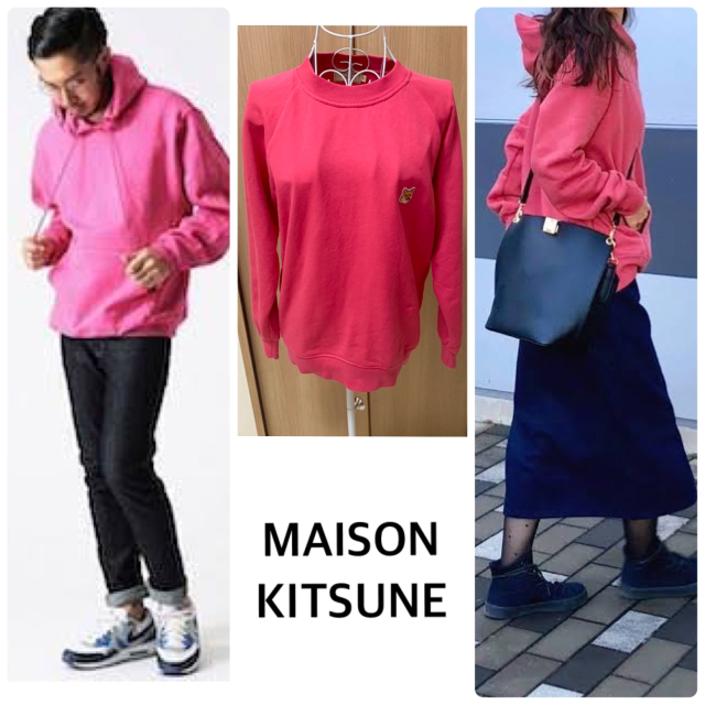 MAISON KITSUNE'(メゾンキツネ)の本日のみ値下げ♡メゾンキツネ♡フォックスヘッド♡限定品♡トレーナー♡スウェット レディースのトップス(トレーナー/スウェット)の商品写真