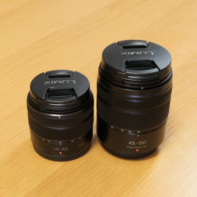 カメラ【新品】LUMIX G VARIO 14-42mm II & 45-150mm