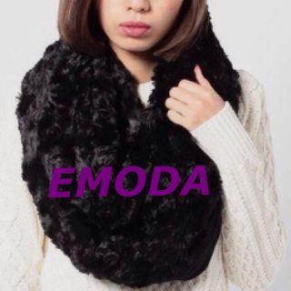 エモダ(EMODA)のEMODA ビックファースヌード(スヌード)