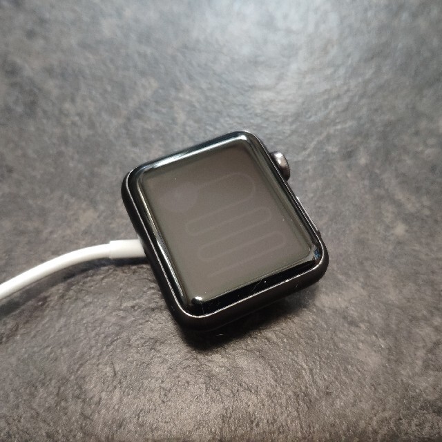 Apple Watch(アップルウォッチ)のApple Watch 38mm アルミニウム 初代 ジャンク スマホ/家電/カメラのスマートフォン/携帯電話(その他)の商品写真