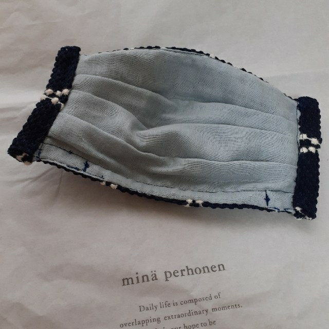 mina perhonen(ミナペルホネン)のミナペルホネン💓インナーマスク　タンバリン ハンドメイドのハンドメイド その他(その他)の商品写真