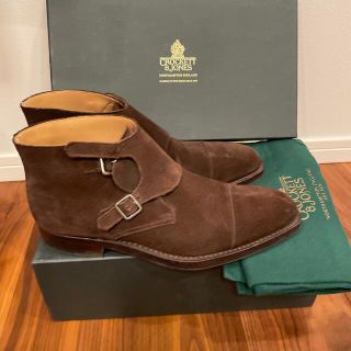 クロケットアンドジョーンズ(Crockett&Jones)のpgwsy様専用　Crockett&Jones スエード　Camberley(ドレス/ビジネス)