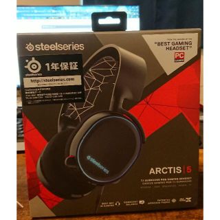 61443  STEELSERIES　Arctis 5 ブラック(ヘッドフォン/イヤフォン)