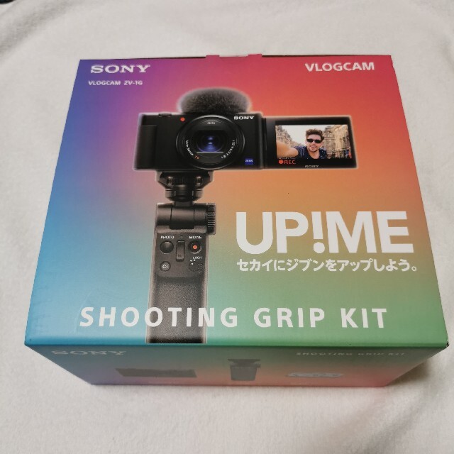 新規購入 新品未開封 SONY VLOGCAM ZV-1G シューティンググリップ