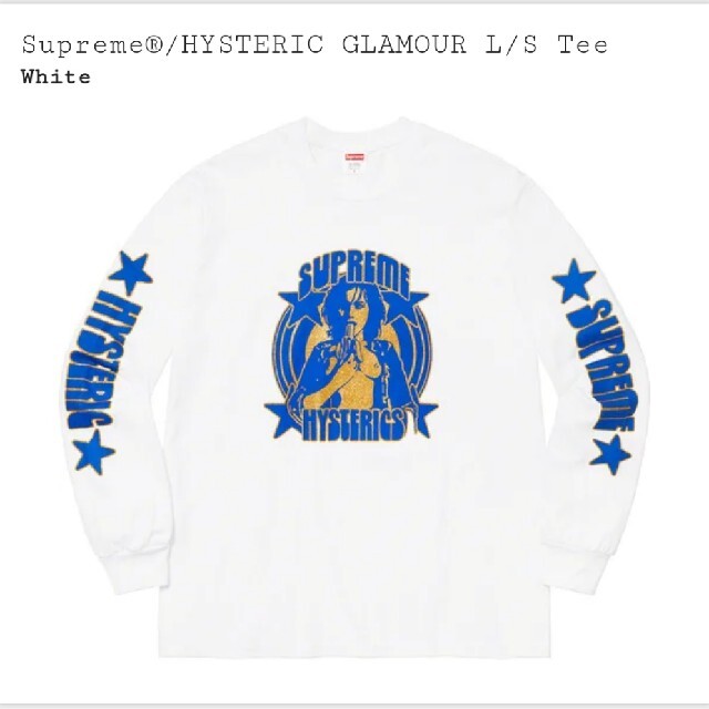 Supreme ヒステリックグラマー ロンＴ Ｔシャツ シュプリーム