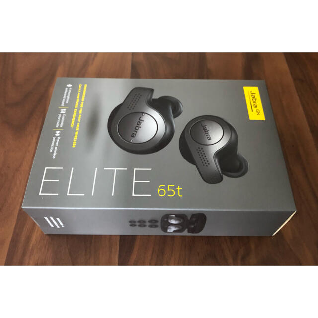 Jabra Elite 65t Titanium Black ワイヤレスイヤホン スマホ/家電/カメラのオーディオ機器(ヘッドフォン/イヤフォン)の商品写真