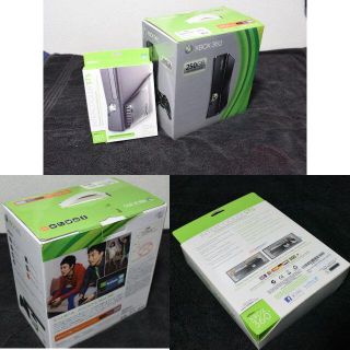 マイクロソフト(Microsoft)のXbox 360 S 250GB 動作確認済み おまけつき(家庭用ゲーム機本体)