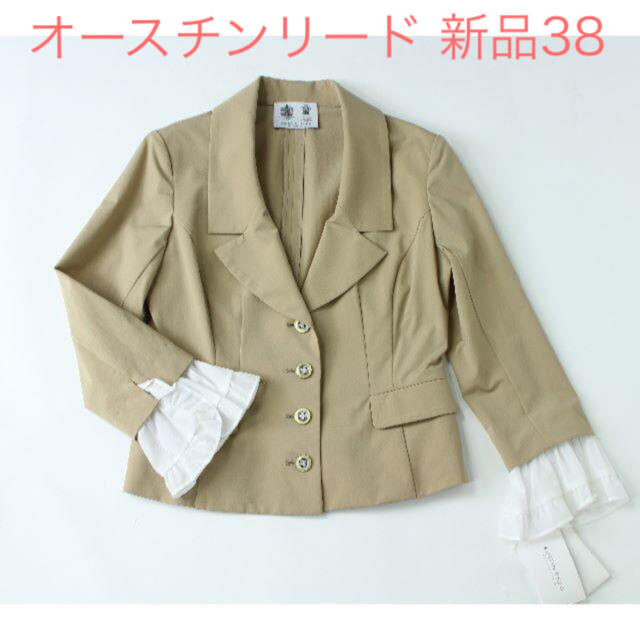 新品 64900円 38 オースチンリード ベージュ ジャケット - テーラード