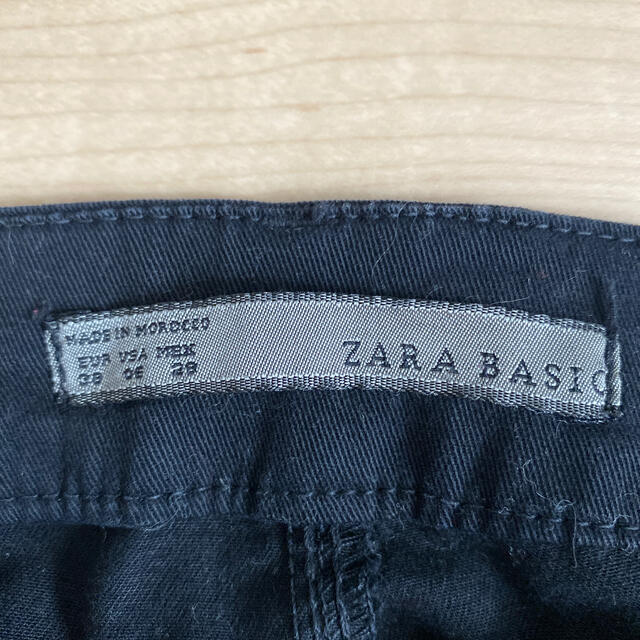 ZARA ブラックデニム メンズのパンツ(デニム/ジーンズ)の商品写真