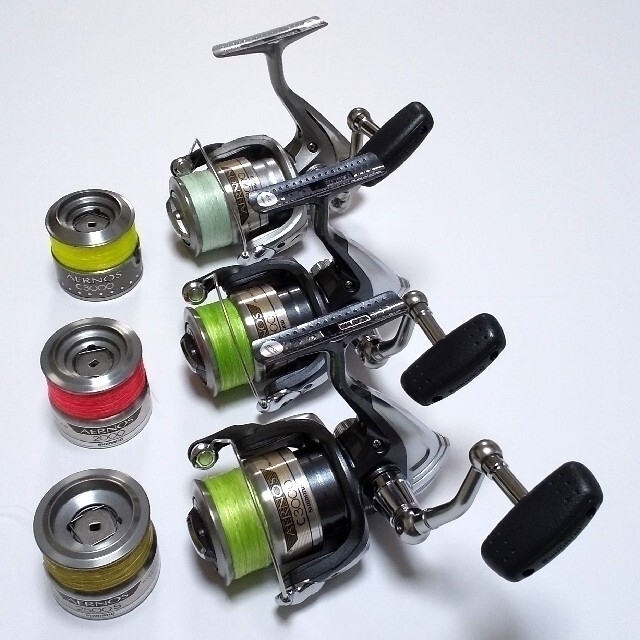 SHIMANO(シマノ)の【nonten022様専用】シマノ エアノス 3台＆替えスプール3個セット スポーツ/アウトドアのフィッシング(リール)の商品写真