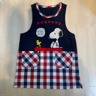 スヌーピー(SNOOPY)のエプロン　スヌーピー(お食事エプロン)