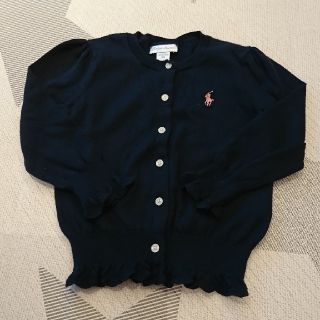 ラルフローレン(Ralph Lauren)のRALPH LAURENベビーネイビーカーディガン 24M(カーディガン)