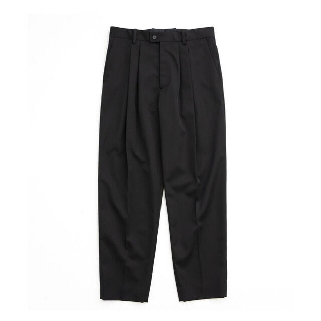 UNUSED(アンユーズド)のstein WIDE TAPERED TROUSERS "BLACK" メンズのパンツ(スラックス)の商品写真