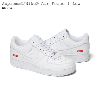 シュプリーム(Supreme)のsupreme NIKE airforce1 white(スニーカー)