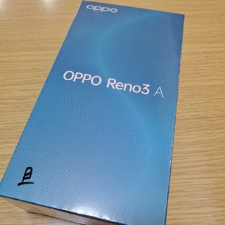 オッポ(OPPO)の新品未使用 OPPO Reno3 A ブラック SIMフリー(スマートフォン本体)