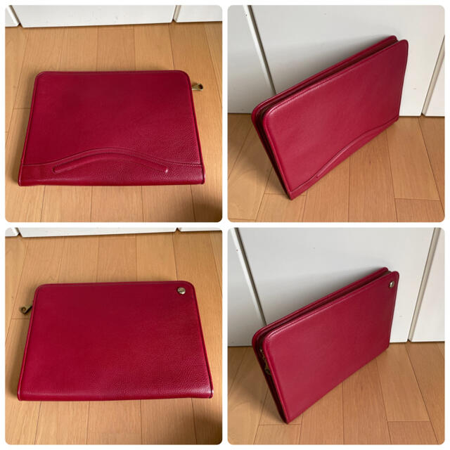 トフ&ロードストーンTOFF&LOADSTONEシュリンクレザークラッチバッグ トフ&ロードストーンTOFF&LOADSTONEシュリンクレザークラッチバッグ