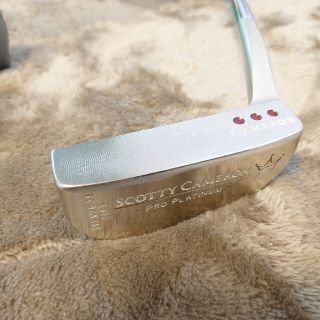 スコッティキャメロン(Scotty Cameron)のスコッティ・キャメロンプロプラチナム　右利き用パター　カバー　(クラブ)