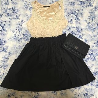 ザラ(ZARA)のZARAナイロンスカート(ミニスカート)