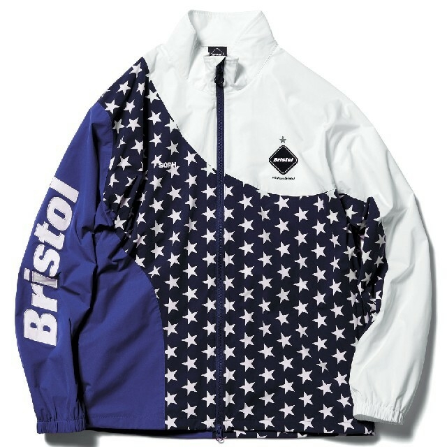 F.C.Real Bristol STAR JACKET NAVY XLナイロンジャケット