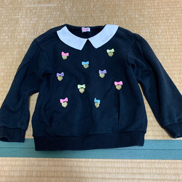 mezzo piano(メゾピアノ)のメゾピアノキッズトレーナー キッズ/ベビー/マタニティのキッズ服女の子用(90cm~)(Tシャツ/カットソー)の商品写真