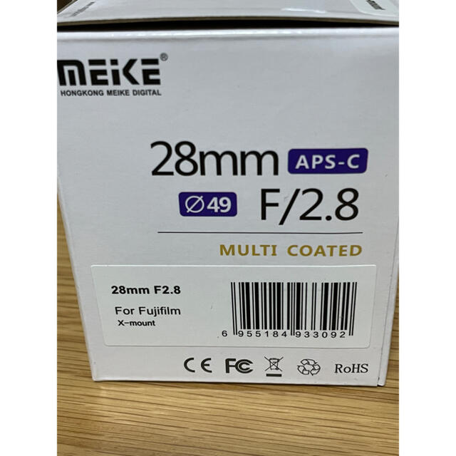 Meike 28mm f2.8 富士フイルム用レンズ