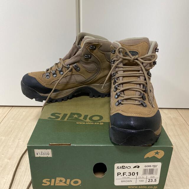 値下げ✴︎登山靴　SIRIO 23.５センチ　ブラウン　GORE-TEX