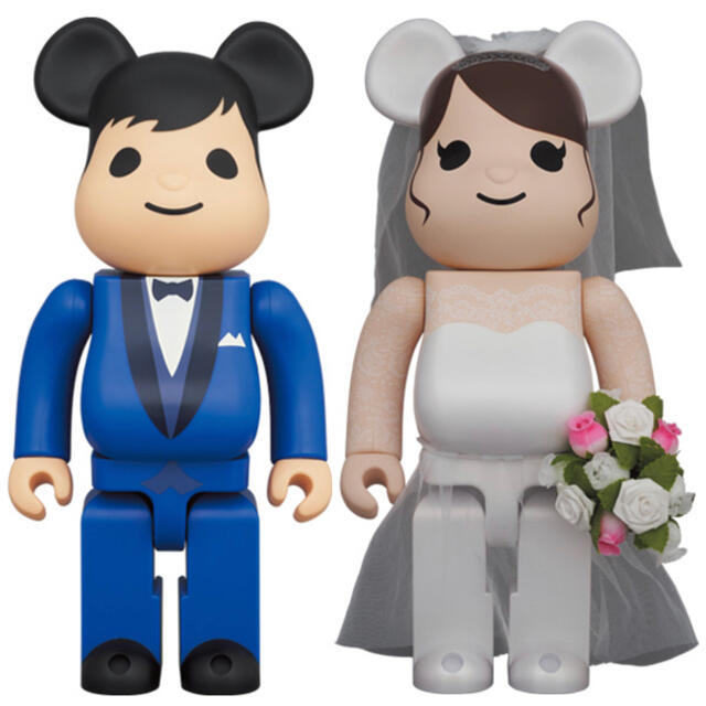 ベアブリックBE@RBRICK グリーティング結婚 4 PLUS 400％