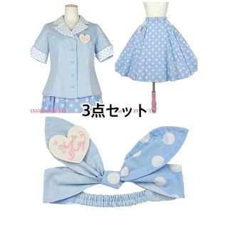 アンジェリックプリティー(Angelic Pretty)のAngelic Pretty Milkshake 3点セット(セット/コーデ)