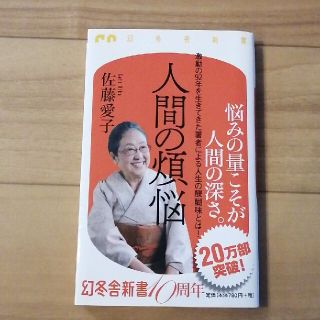 やっちゃん様専用人間の煩悩★佐藤愛子★美品(文学/小説)