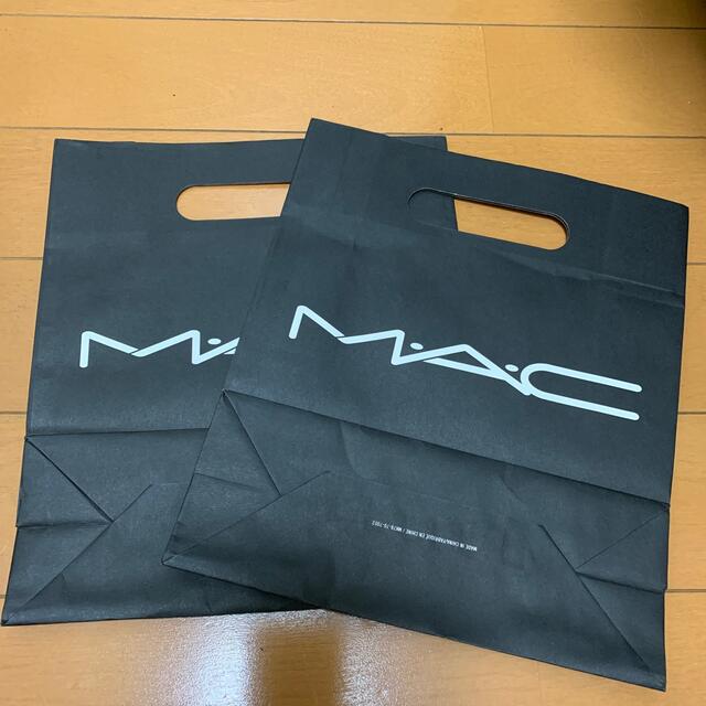 MAC(マック)のMAC 紙袋小２点セット☆ レディースのバッグ(ショップ袋)の商品写真