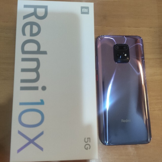 「ガジェット好きさん専」Redmi 10X 5G 64GB CN版 purple